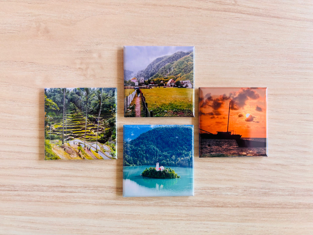 Custom Square Photo Magnets